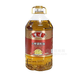 楚星小榨菜籽油食用油5L