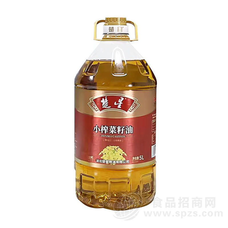 楚星小榨菜籽油食用油5L