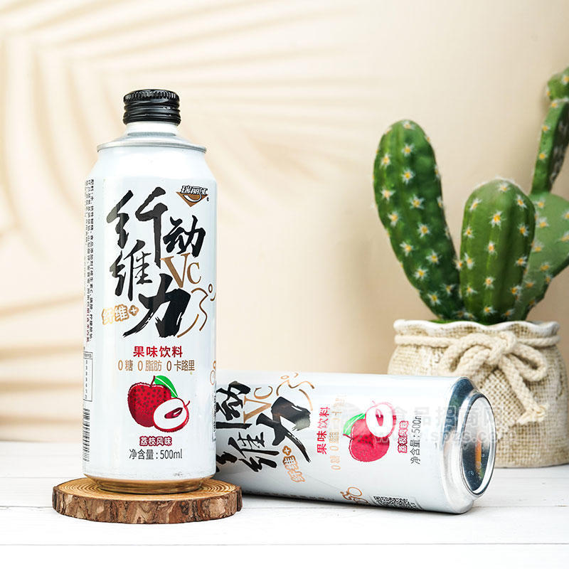 瑞丽江纤动维力果味饮料荔枝风味500ml