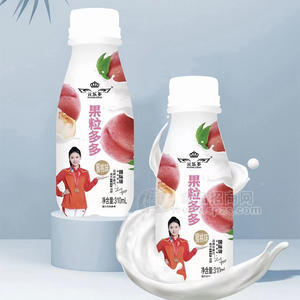 元乐多果粒多多蜜桃味310ml