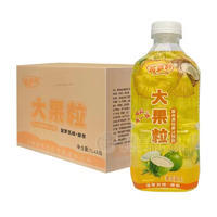 百多利大果粒菠蘿風味+椰果復合果粒果汁飲料1LX8瓶