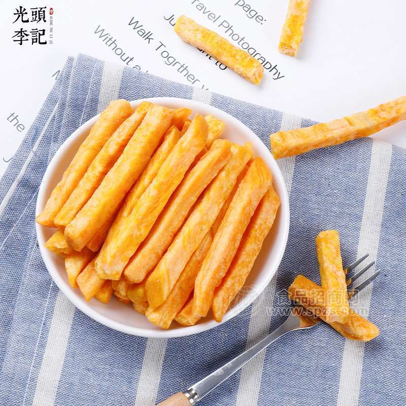 红薯脆果蔬脆片厂家直供直播带货电商一件代发代加工休闲零食代发