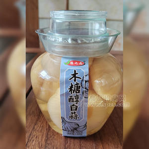 德之品木糖醇白蒜瓶裝醬菜醬腌菜招商580g