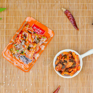 百味烧螺蛳粉风味大豆蛋白制品散装称重