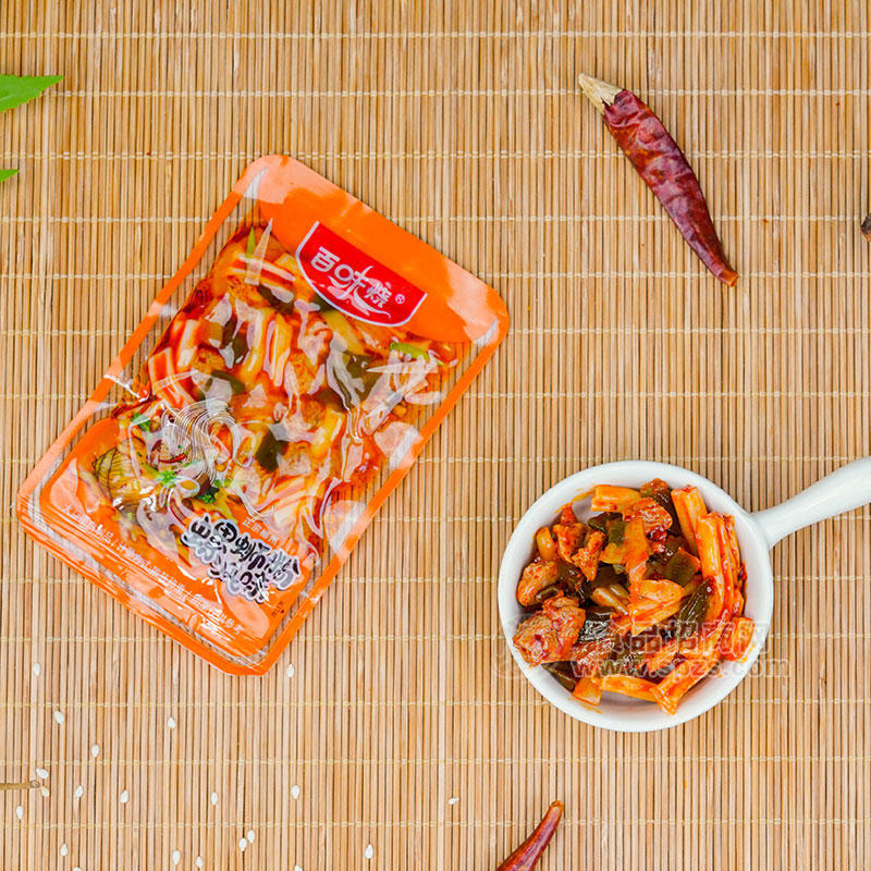 ·百味烧螺蛳粉风味大豆蛋白制品散装称重 