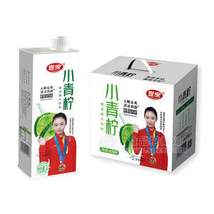 壹家小青檸復合果汁飲料1LX6瓶