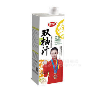 壹家雙柚汁復(fù)合果汁飲料1L