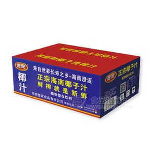 壹家正宗椰汁植物蛋白饮料招商