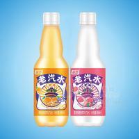 圣普橙味蜜桃味汽水碳酸飲料500ml