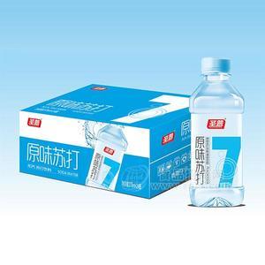 圣普原味苏打无汽苏打饮料苏打水375mlx24瓶