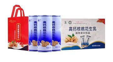高钙核桃花生乳植物蛋白饮品240ml