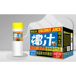 泰歡樂椰肉生榨植物蛋白飲品380mlX15瓶