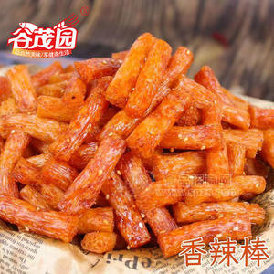 谷茂园香辣棒调味面制品散装称重