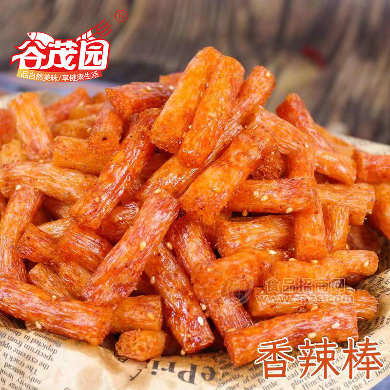 谷茂園香辣棒調(diào)味面制品散裝稱(chēng)重