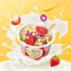 多美益酸奶微餐有料拌着吃酸奶早餐盒装招商