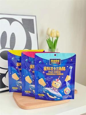黄金搭档星际芝士三角奶酪经典原味蔓越莓味醇香酸奶味80g