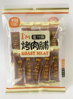 丰味日记烤肉脯蜜汁味