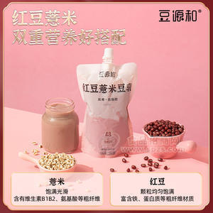 豆源和紅豆薏米豆乳植物蛋白飲料調(diào)制豆奶飲料300g