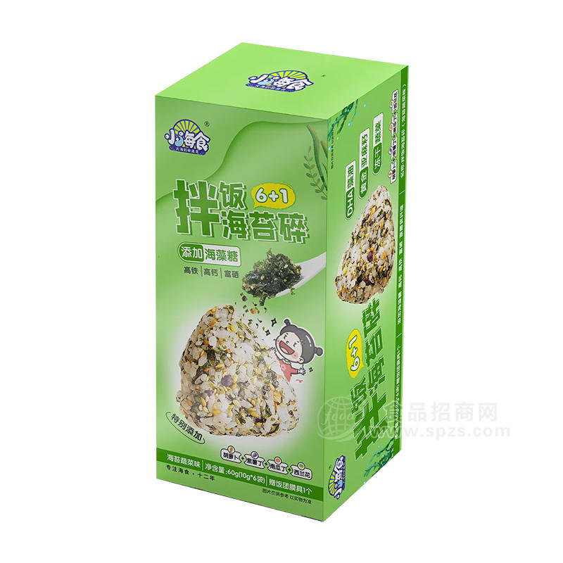 小海食海苔蔬菜味拌飯海苔碎方便食品60g