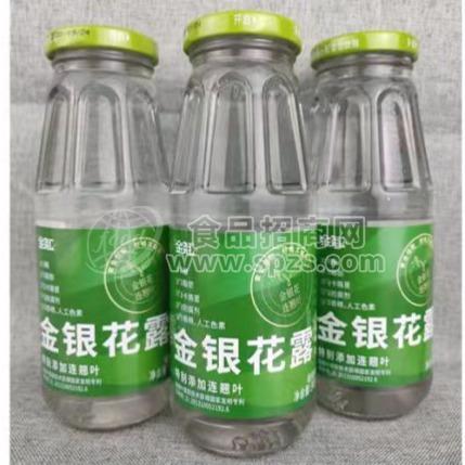 植物饮品金银花露0糖0脂