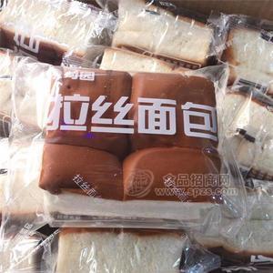 拉丝面包沙拉奶酪夹心早餐蛋糕