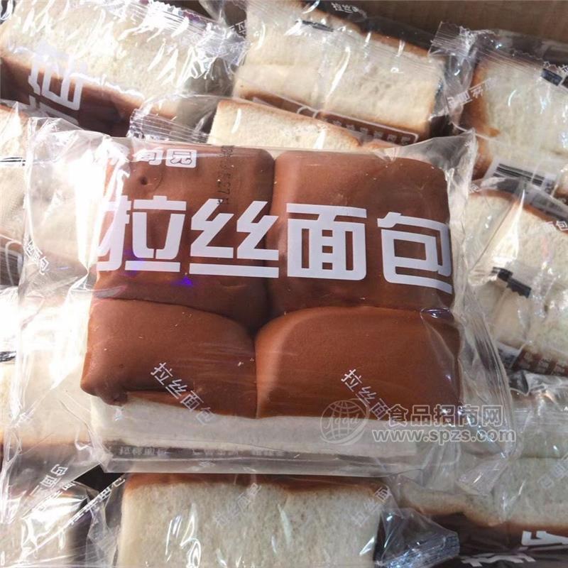 拉丝面包沙拉奶酪夹心早餐蛋糕