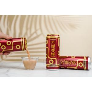 九眼天珠奶味茶饮料310ml易拉罐装