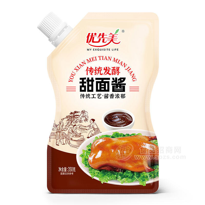 優(yōu)先美傳統(tǒng)發(fā)酵甜面醬350g