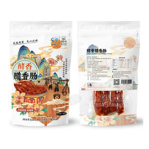 羌山食品地道香腸無抗養(yǎng)殖非煙熏臘肉發(fā)酵肉系列280g