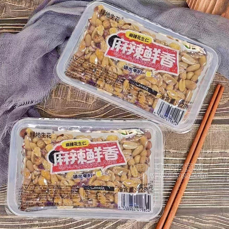 绿地生花麻辣鲜香花生仁麻辣味228g