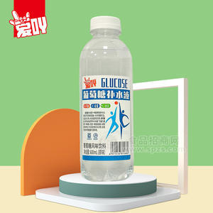 爱吖原味葡萄糖补水液风味饮料600ml