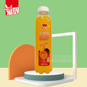 愛吖砂糖桔味益生菌發(fā)酵復(fù)合果味果汁飲品488ml