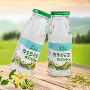 安露山野生銀花露無(wú)糖型飲料瓶裝招商340ml