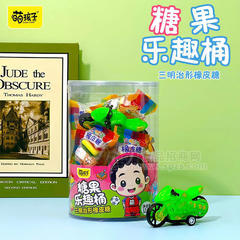 萌孩子糖果乐趣桶三明治形橡皮糖152g