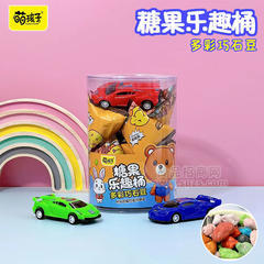 萌孩子糖果乐趣桶多彩巧乐豆代可可脂巧克力制品115g