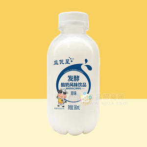 佳頓益優(yōu)星原味發(fā)酵酸奶風(fēng)味飲品瓶裝招商380ml