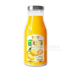 地益良田果之奶昔乳酸菌飲品芒果+百香果301ml