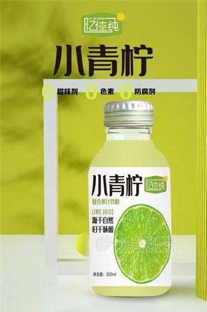 億佳純小青檸復(fù)合果汁飲料300ml瓶裝