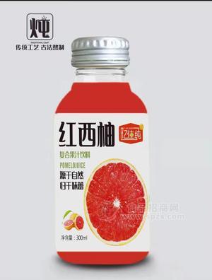亿佳纯红西柚复合果汁饮料300ml