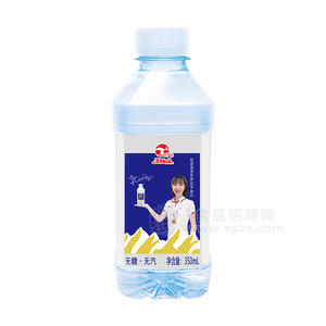 浩明天坛山无糖无汽苏打水瓶装招商350ml