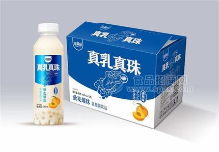 維果命燕麥爆珠黃桃味乳酸菌飲品