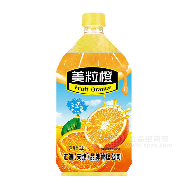 美粒橙饮料大瓶装招商1L 