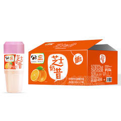 浩明芝士奶昔甜橙果粒乳酸菌饮品箱装招商380ml×15瓶