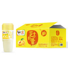 浩明芝士奶昔黄桃果粒乳酸菌饮品箱装招商380ml×15瓶