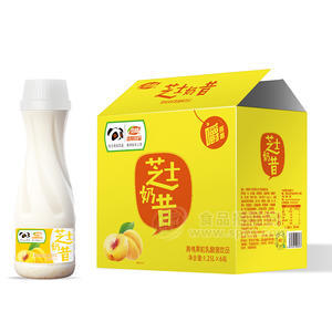 浩明芝士奶昔黃桃果粒乳酸菌飲品箱裝招商