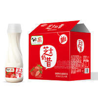 浩明芝士奶昔草莓果粒乳酸菌饮品箱装招商1.25L×6瓶
