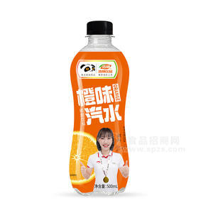 浩明橙味果汁飲料瓶裝招商500ml