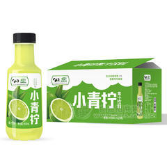 浩明小青柠果汁饮料箱装招商450ml×15瓶