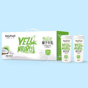 戴瑞芙蒂椰子牛乳调制乳风味饮料200gX12杯