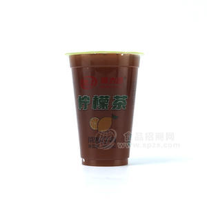 得力道柠檬茶茶味饮料380ml招商OEM代工奶啤